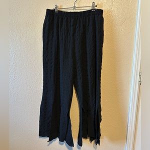 IC By Connie K Cropped Gauzy Pants‎ Size Large